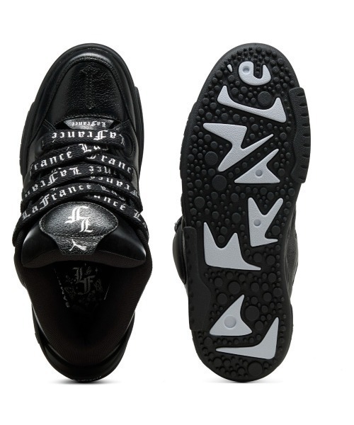 PUMA スニーカー LA FRANCE BLACK CHROME（プーマ ラ フランス
