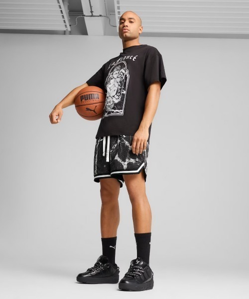 PUMA スニーカー LA FRANCE BLACK CHROME（プーマ ラ フランス