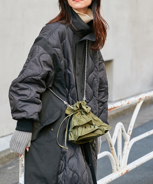 etsinta（エシンタ） コート ONE SIZE ブラック レディース : ZOZOTOWN