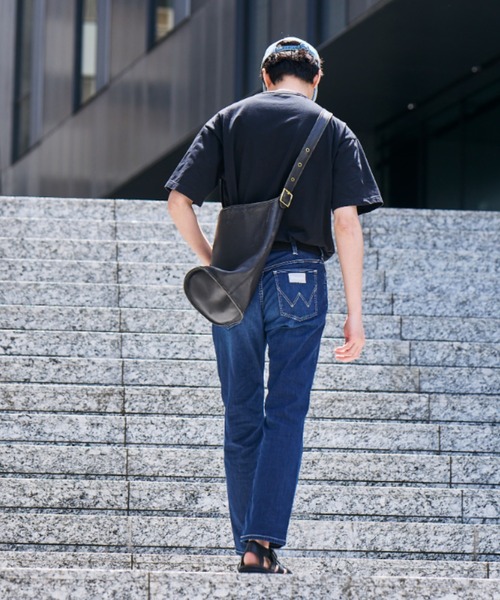 ラングラー デニムパンツ ストレート 無地 34×30 灰 綿 カジュアル 