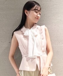 CELFORD ペプラム トップス ジレ ノースリーブベスト 36 CELFORD セルフォード ベスト ジレ 36 ペプラムジレ - メルカリ