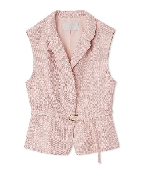 CELFORD♡ ペプラムショートジレ♡セルフォード♡新品未使用 ペプラムショートジレ（ベスト）｜CELFORD（セルフォード