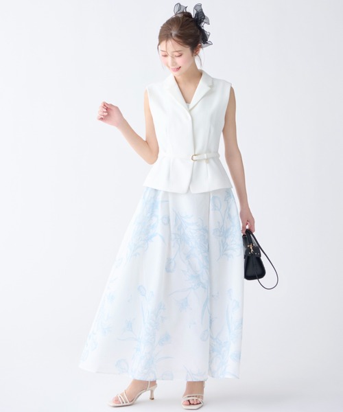 CELFORD ペプラムショートジレ レディース : ZOZOTOWN Yahoo!店