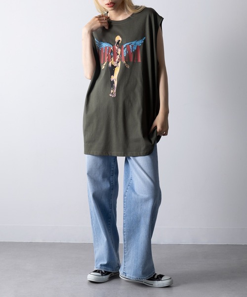 ROCK OFF tシャツ 「ROCK-OFF」NIRVANA / RED HOT CHILI PEPPERS TANK