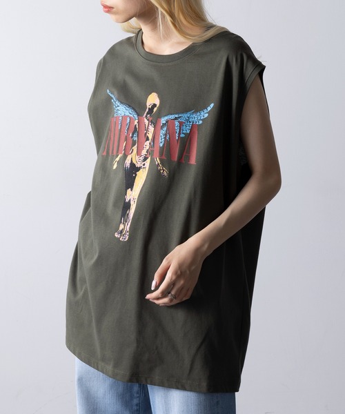 ROCK OFF tシャツ 「ROCK-OFF」NIRVANA / RED HOT CHILI PEPPERS TANK