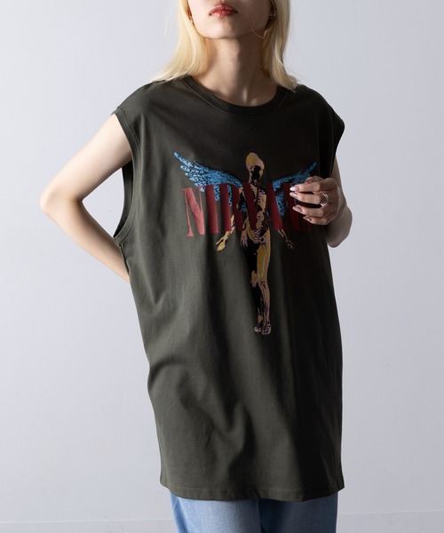 ROCK OFF tシャツ 「ROCK-OFF」NIRVANA / RED HOT CHILI PEPPERS TANK