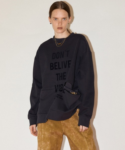 MAISON SPECIAL（メゾンスペシャル） スウェットカットソー FREE