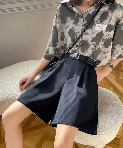 DAY CLOSET ハーフパンツ ワイドパンツ パンツ 「大きいサイズ有
