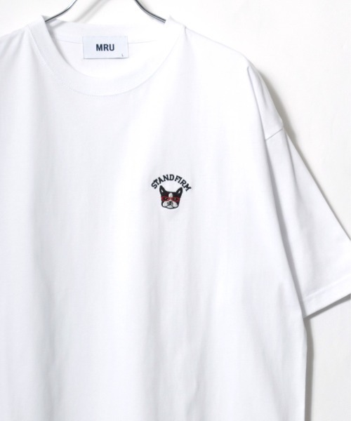 MRU tシャツ 2025SS MRU/エムアールユー オーバーサイズ