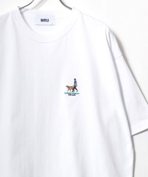 MRU tシャツ 2025SS MRU/エムアールユー オーバーサイズ