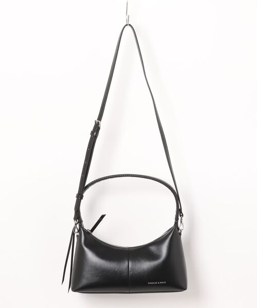 ★CHARLES&KEITH Simone Shoulder Bag トートバッグ/送料込 CHARLES ＆ KEITH ショルダーバッグ バッグ Simone シモーン