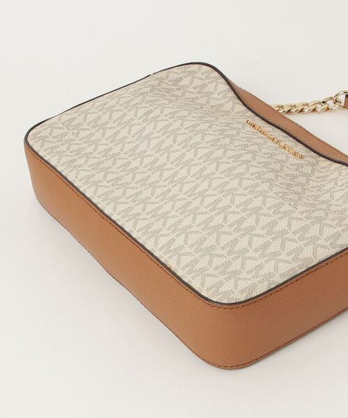 MICHAEL KORS ハンドバック　ベージュ MICHAEL KORS ベージュ ハンドバッグ 【1度のみ使用、美品】快適