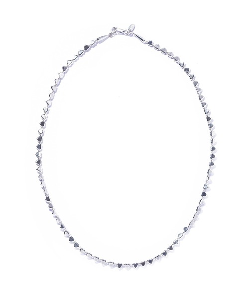 ネックレス 「quip queint」press heart middle necklace/プレス ハート ミドル ネックレス QU187 レディーの画像