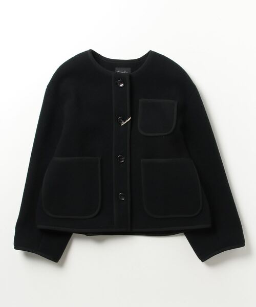 STEVEN ALAN（スティーブンアラン） ノーカラージャケット M ブラック