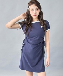 ANAP（アナップ） ワンピース 半袖 スポーティーTシャツ ミニ