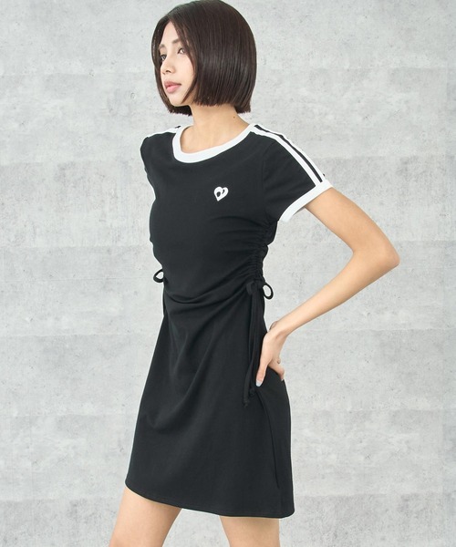 ANAP（アナップ） ワンピース 半袖 スポーティーTシャツ ミニ