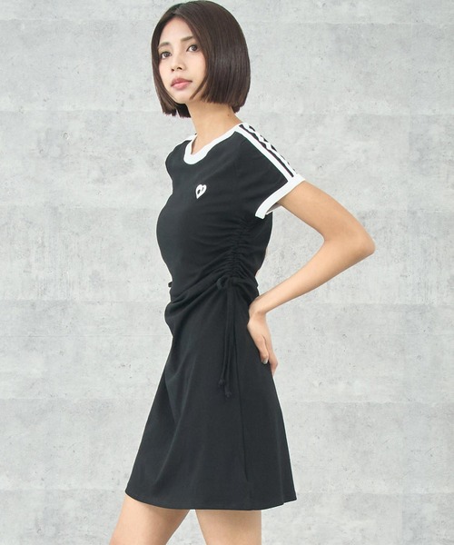 ANAP（アナップ） ワンピース 半袖 スポーティーTシャツ ミニ