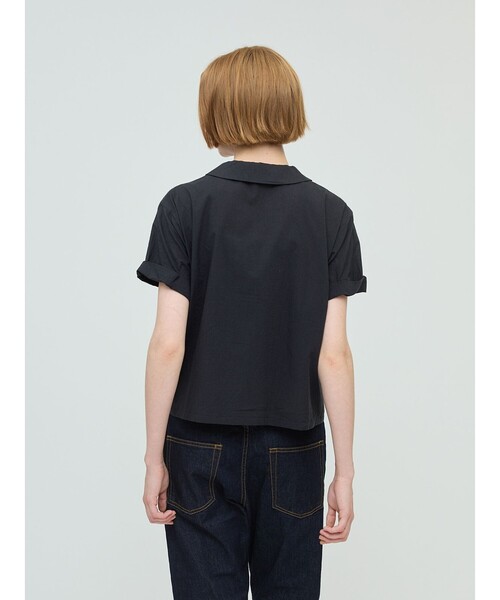 ブラウス シャツ mizuiro ind ロールアップスリーブシャツ レディース mizuiroind ブラウス シャツ mizuiro ind ロールアップスリーブ