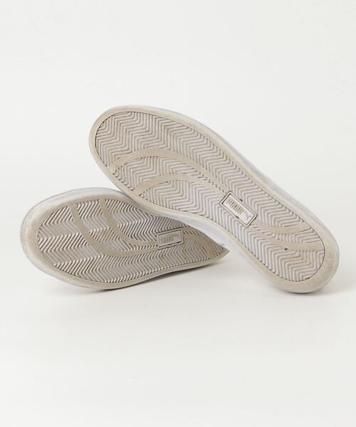 [PUMA] low cut спортивные туфли 29.0cm белый × серебряный мужской 