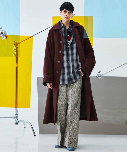 MAISON SPECIAL（メゾンスペシャル） ステンカラーコート 1 ブラウン