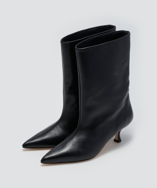 美品 ペリーコPELLICO ロングブーツ グレー 太ヒール 36 23cm 美品 ペリーコPELLICO ロングブーツ グレー 太ヒール 36 23cm