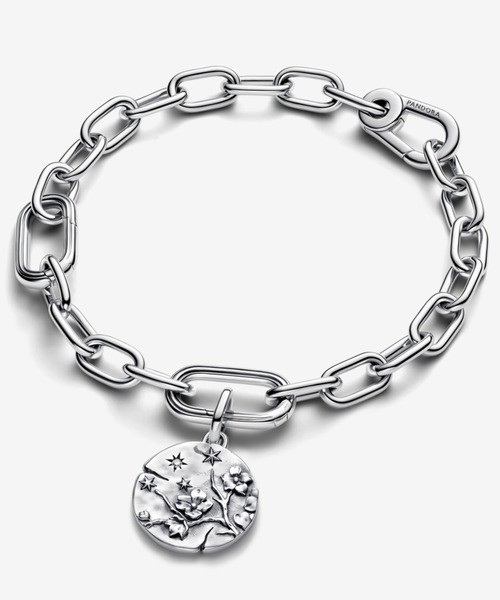 PANDORA（パンドラ） チャーム 桜 メダリオン チャーム レディース