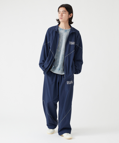 B.C STOCK（ベーセーストック） セットアップ LARGE ネイビー メンズ