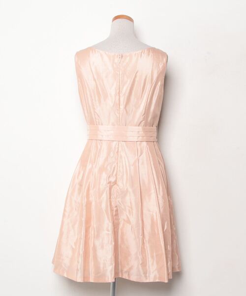 「Debut de Fiore」 ビジューノースリーブワンピース 38 ピンク レディース_画像2
