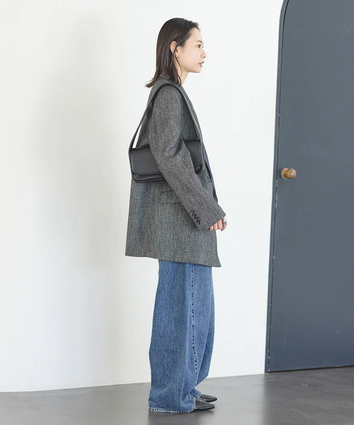 ジャーナルスタンダード　ツイードジャケット　ネイビー JOURNAL STANDARD（ジャーナルスタンダード） ジャケット テーラード