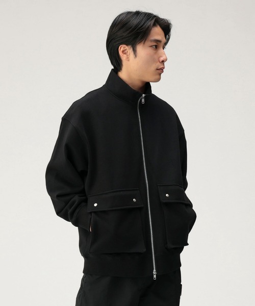 BEAMS T（ビームスT） トレーナー スウェット Front Poket Standzip