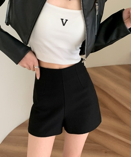 gossip!ロサンゼルス パンツ 「Y2Kガーリー」ハイウエスト厚手スーツ