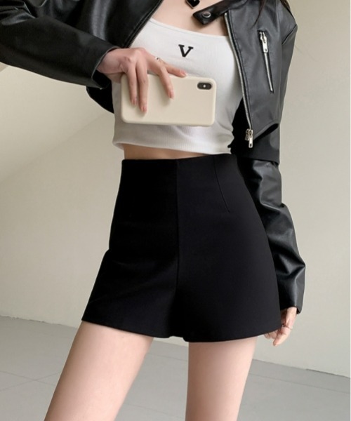 gossip!ロサンゼルス パンツ 「Y2Kガーリー」ハイウエスト厚手スーツ