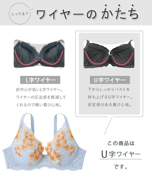 Nissen glamor（ニッセングラマー） ブラジャー 「大きい胸」胸を