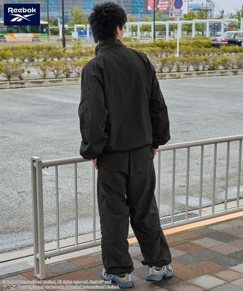 「Reebok」 ナイロンブルゾン M ダークネイビー レディース_画像8