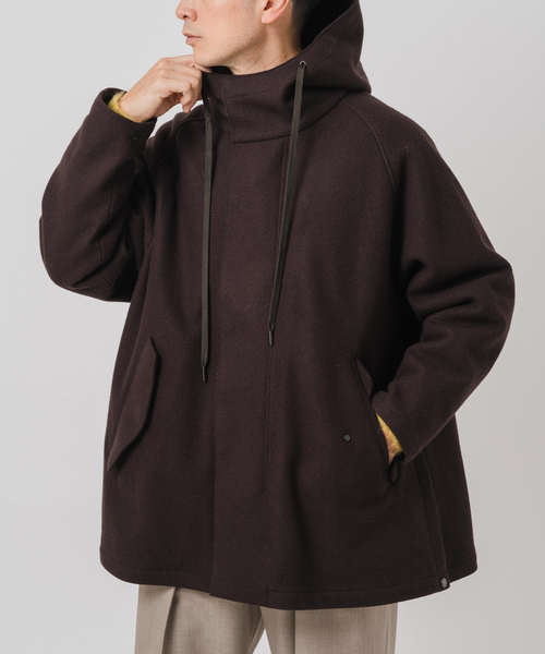 EDIFICE（エディフィス） コート ジャケット ニット メルトン ショート