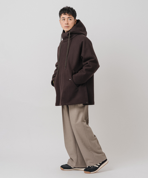 EDIFICE（エディフィス） コート ジャケット ニット メルトン ショート