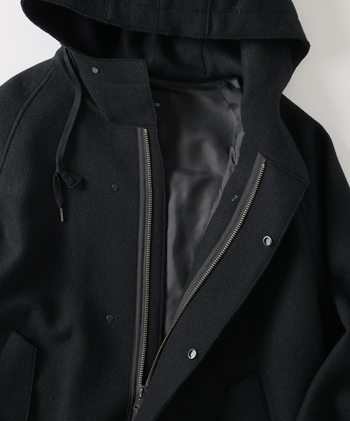 EDIFICE（エディフィス） コート ジャケット ニット メルトン ショート