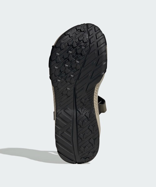 「adidas」 サンダル 24.5cm オリーブ メンズ_画像5