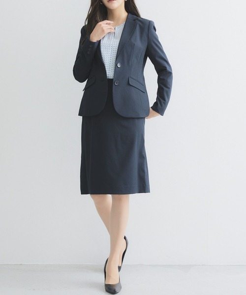 「RIRIYANO」 セットアップ 11号 ネイビー レディース_画像5