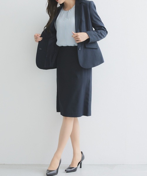 「RIRIYANO」 セットアップ 11号 ネイビー レディース_画像6