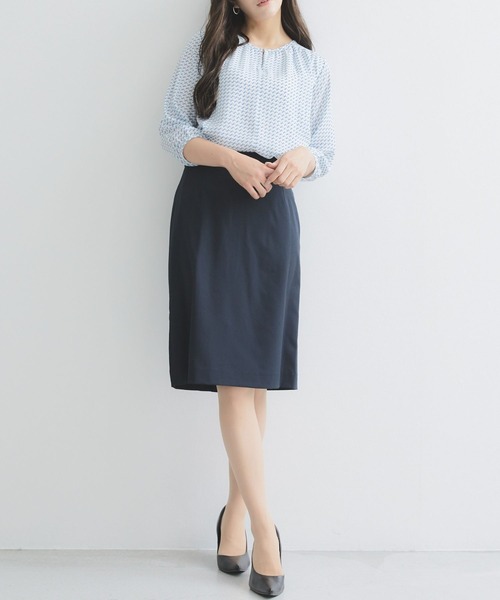 「RIRIYANO」 セットアップ 11号 ネイビー レディース_画像8