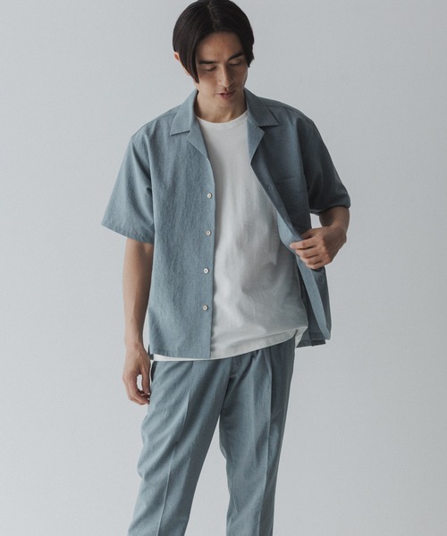 アダム・エ・ロペ　淡いグリーン ADAM ET ROPE'（アダムエロペ） セットアップ S ライトグリーン メンズ