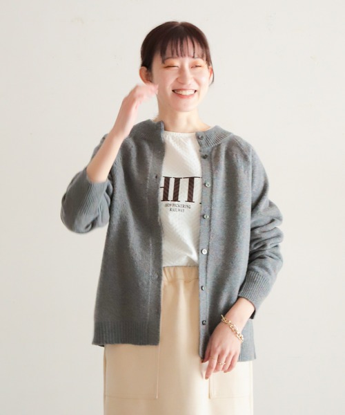 「NOMBRE IMPAIR」 長袖ニット FREE ブルー レディース_画像9