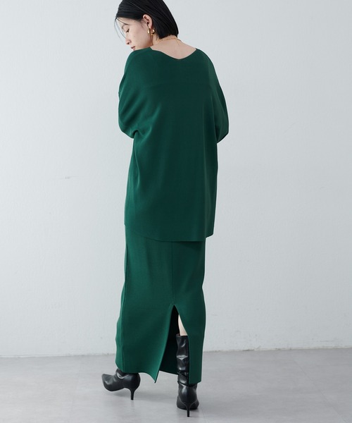 「LARUTA」 長袖ニット FREE アイボリー レディース_画像3