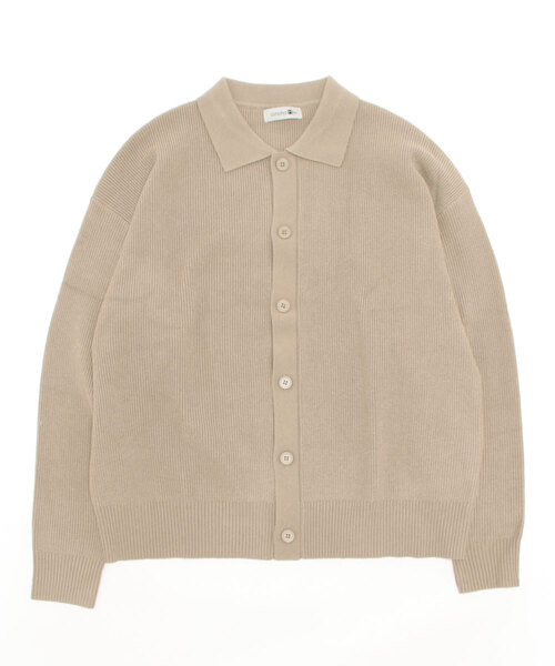 「aimoha」 ニットカーディガン X-LARGE ブラウン メンズ_画像4