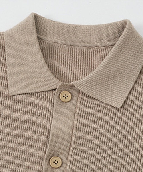 「aimoha」 ニットカーディガン X-LARGE ブラウン メンズ_画像7