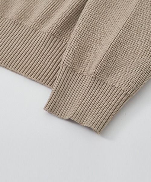 「aimoha」 ニットカーディガン X-LARGE ブラウン メンズ_画像8