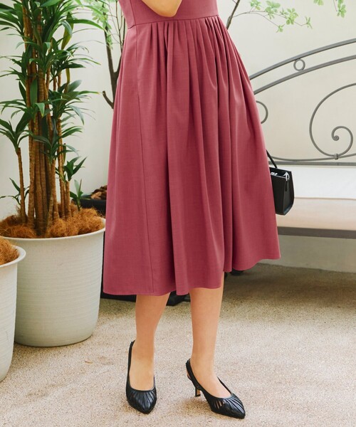 「Tiaclasse」 ノースリーブワンピース L ミント レディース_画像5