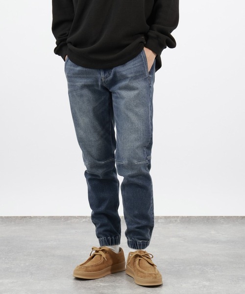 新品　BAY FLOW ベイフロー　起毛ストレッチジョガーデニム BAYFLOW（ベイフロー） パンツ 「裏起毛・ストレッチ」WARM UPジョグ