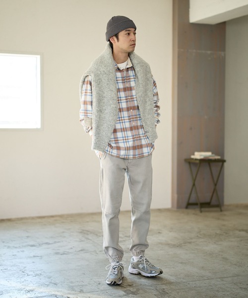BAYFLOW（ベイフロー） パンツ 「裏起毛・ストレッチ」WARM UPジョグ